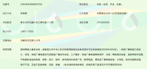 河北广电网络集团秦皇岛北戴河分公司
